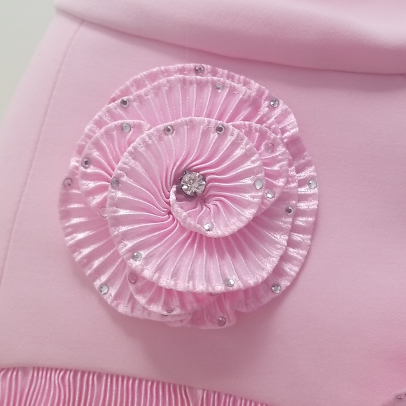 Skirt Suit - 2pc Pink - Picture 6 of 8